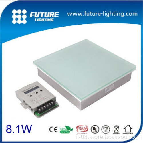 3 years warranty 300x300mm color changing led ground light